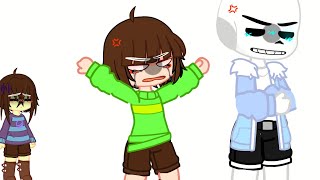 •||•💢💫 Pretty Please! 💫💢•||• Chara & Sans // Undertale || NOT SHIPP || Shitpost