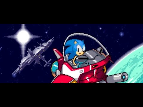 Sega Sonic Cosmo Fighter Galaxy Patrol Englishdubbed Segasonic Arcade 