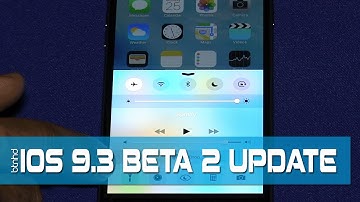iOS 9.3 beta 2 Quick Update!