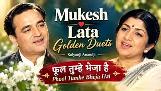 Mukesh-Lata Golden Duets ❤️ | Phool Tumhe Bheja Hai •  Humsafar Mere Humsafar | Kalyanji Anandji