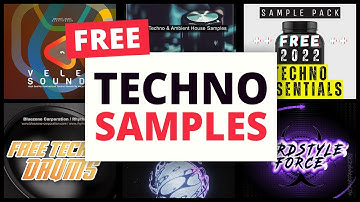 1,400 FREE Techno Samples & Techno Sample Packs