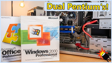 Windows 2000 25th Anniversary! | Dual CPU Build