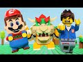 Billy And Mario Escape Bowser! | LEGO Mario Adventure! | Billy Bricks Stop Motion