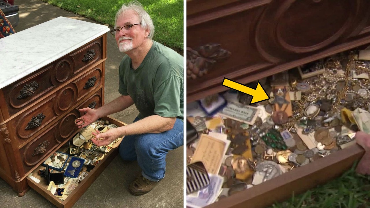 Мужчина купил 125-летний комод за 100 долларов и нашёл...
