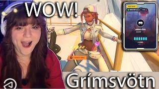 OVERWATCH NEW MAP - Grímsvötn - FIRST TIME REACTION - COMPETITIVE