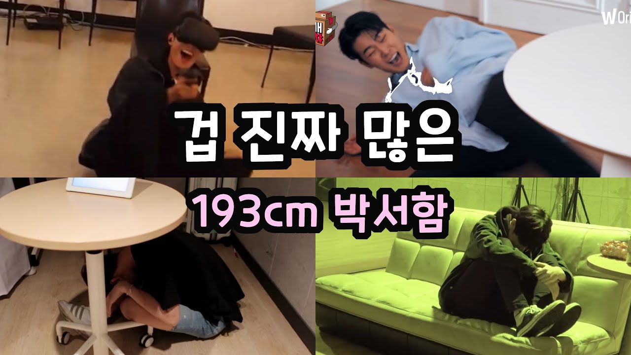 [박서함/朴栖含] 慘叫合輯 / 겁 진짜 많은 193cm