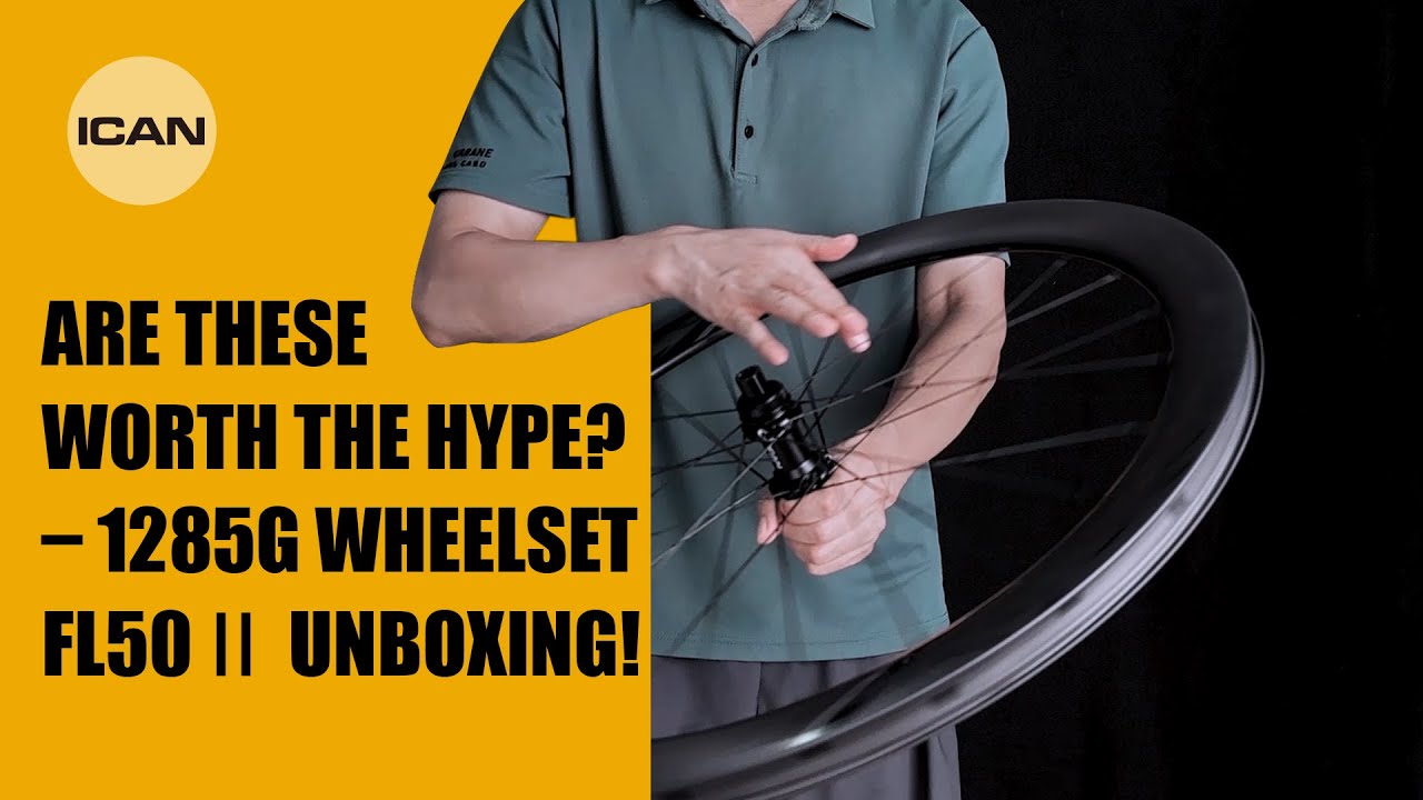Are These Worth the Hype? 1285g Wheelset FL50Ⅱ Unboxing!#icancycling #FL50