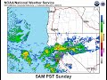 Area of precipitation will push northward across northern California tonight and Sunday morning.