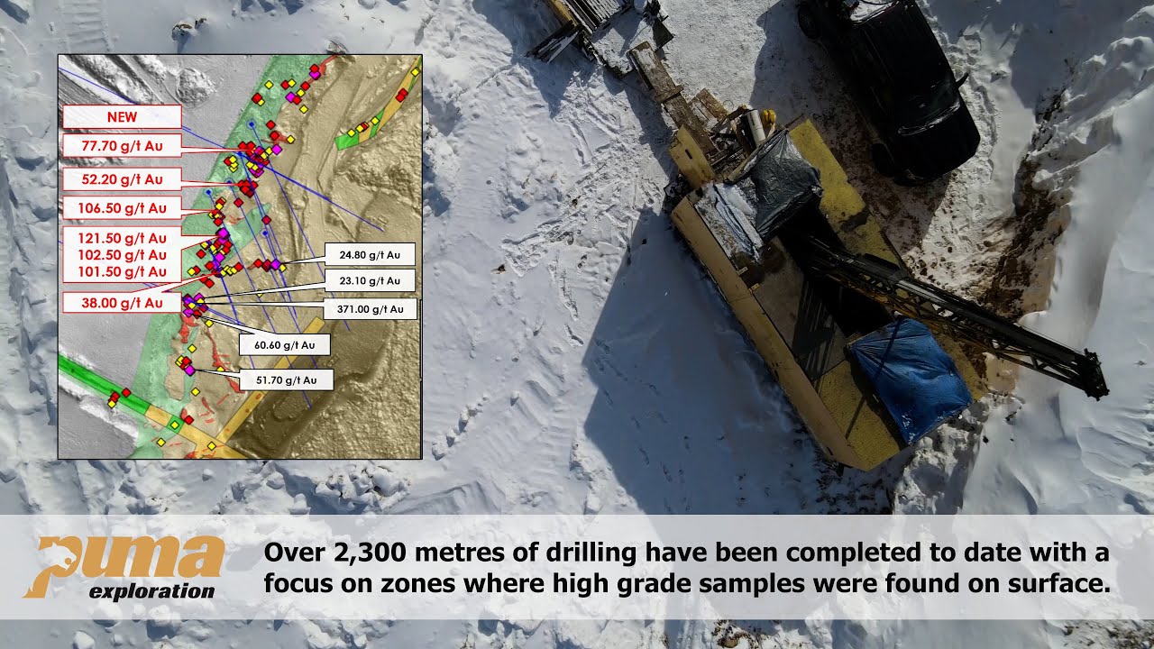 2022 Drilling Update - Puma Exploration (TSX.V: PUMA)