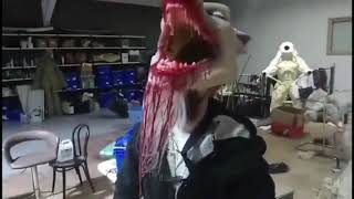 Underworld Lycan Cosplay Costume Jaw Movement Test