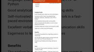 MountBlue Off Campus Drive 2023 for Software Engineer Trainee | Across india