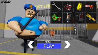 All Items Unlocked BARRY'S PRISON RUN OBBY Morphs roblox Gameplay Walkthrough No Death 4K