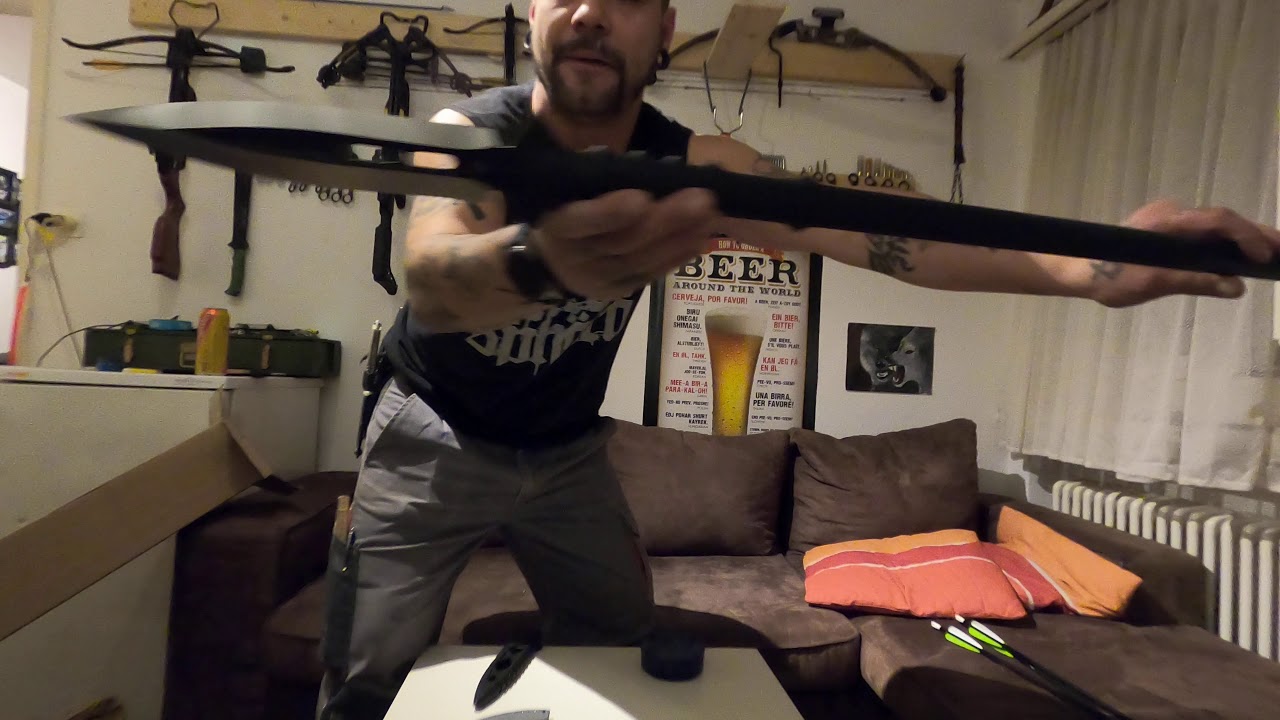 Unboxing the M48 Talon Survival Spear, Condor Coffin Nail and a Tomahawk from www.meistermesser.ch