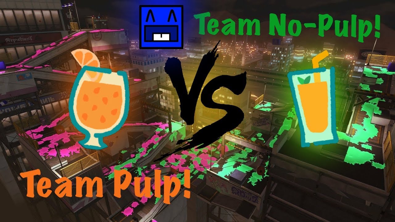 Pulp VS. No Pulp Splatfest! Splatoon 2 (REUPLOADED) YouTube