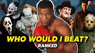 Ranking Horror Icons I'd Beat in a Fight (Tierlist)