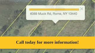 Detailed 6069 Muck Road Rome, NY 13440 Details