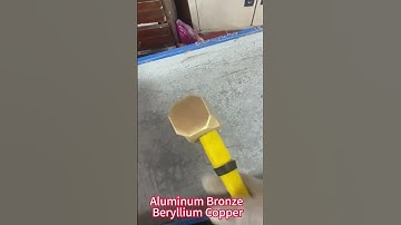 Explosion-proof fiber handle octagonal hammer Non sparking tools #wrench #tools #copper#hammer