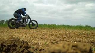 BSA b33 first test ride