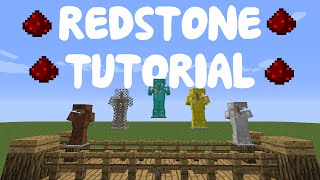 Minecraft 1.12: Redstone Tutorial - Awesome Armour Display!