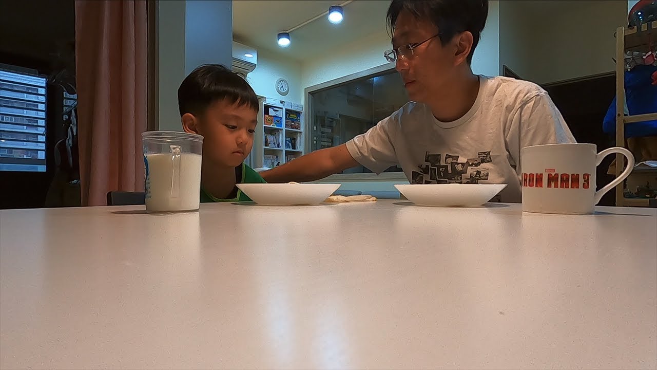 早餐吃全家馬鈴薯洋芋捲｜今天孩子一上餐桌就苦瓜臉