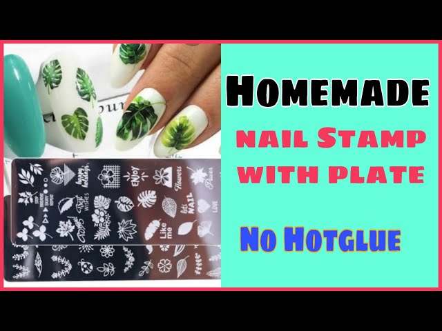 How to Make Nail Stamping Plates at Home  Nail stamping plates, Stamping  plates, Nail stamping