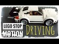 Lego stop motion driving