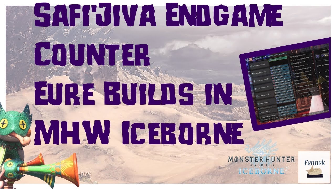EndGame Leichtes Bogengewehr Safi'Jiva Counter-Build by GamesDaySeven | Eure Builds in MHW Iceborne