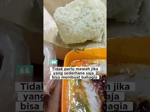 tidak perlu mewah @rizaldwiariswahyudi #mewah #bahagia #bekal #masakanistri #makanan #cooking