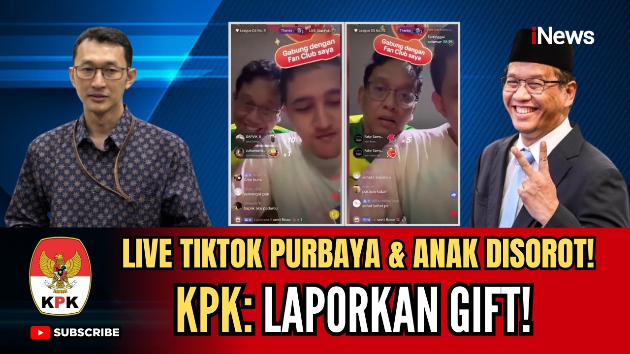 KPK Buka Suara soal Purbaya Dapat Gift Saat Live Bareng Anak: Kalau Ragu Bisa Lapor ke KPK