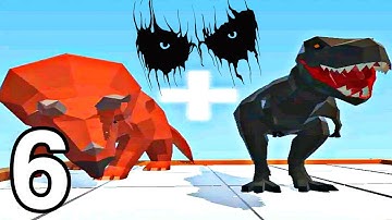 Merge Dino Fighter Game - Part 6 Levels 61-70 New Updates - Android ios Gameplay