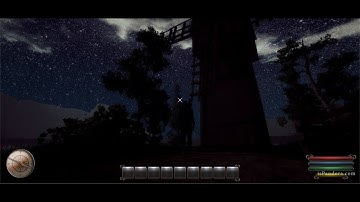 The cycle of day and night in IsPandora (Unity3D)