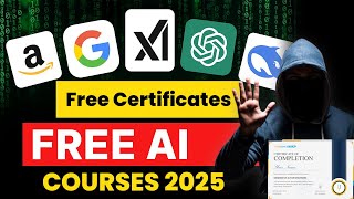 Top 5 Free Generative AI Courses 2025 | Get Free Certificates &amp; Learn AI Skills