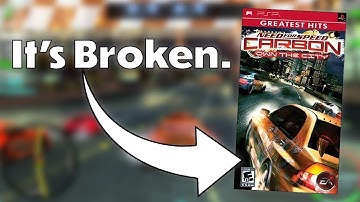 THE WORST RACING GAME - Need For Speed Carbon [PSP]