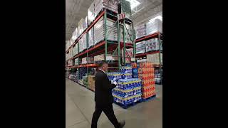 We saw the inside area of COSTCO in Denver, USA