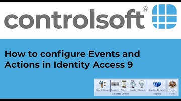 How to configure Events and Actions in Identity Access (Controlsoft)