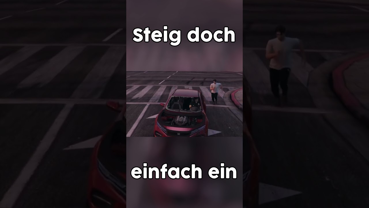 STEIG DOCH EINFACH EIN 🤣🏃 