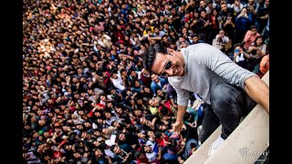 Akshay Kumar slaying walk of fame at Amity University,Noida