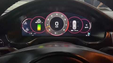 LCD Instrument Cluster Digital Dash Dashboard Speedometer Upgrade Porsche Panamera Cayenne Macan
