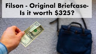 Filson Rugged Twill Original Briefcase Review- Is this worth $325