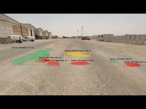 Pothole Severity Estimation