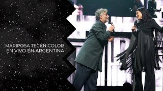 Laura Pausini y Fito Paez - Mariposa Tecknicolor (En vivo en el Movistar Arena de Argentina)