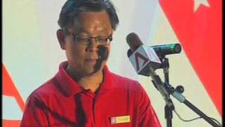 SDP's Tan Jee Say at Holland-Bukit Timah GRC rally, 2 May