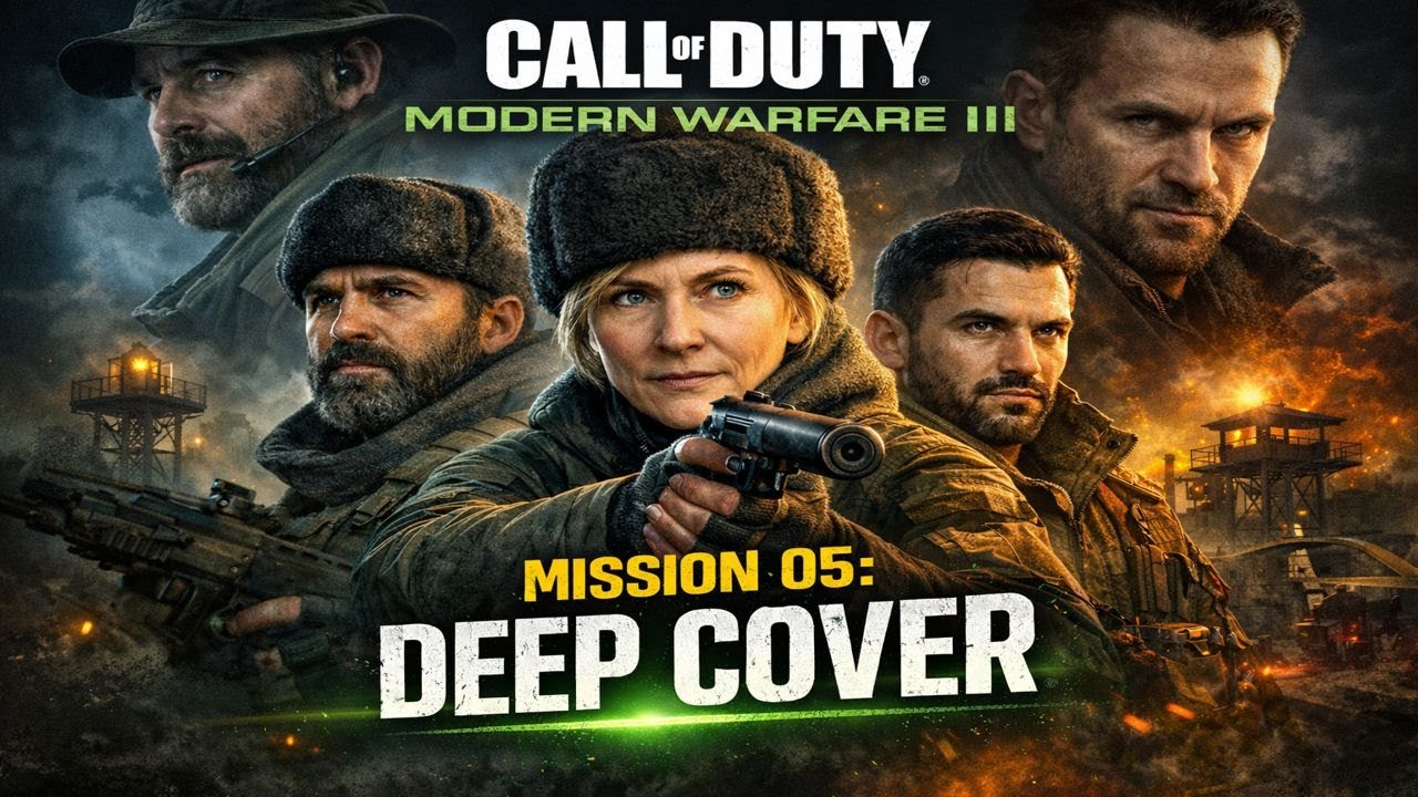MW3 Mission 05 Deep Cover Gameplay | Call of Duty Modern Warfare 3 Campaign