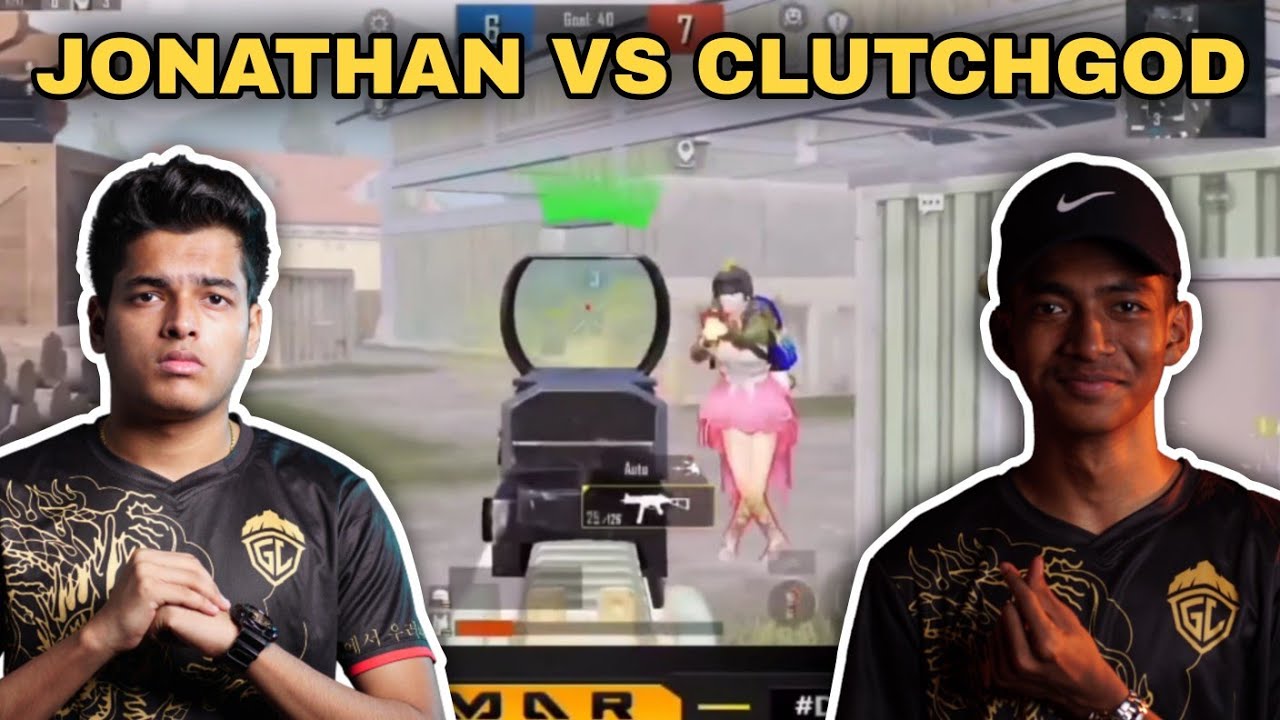 🇮🇳🚀 JONATHAN VS CLUTCHGOD | TDM BATTLE #jonathan #bgmi - YouTube