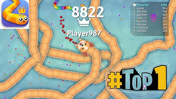 Snake. Io 🐍 I Trapping Top 1 Snake In The Map! Epic Snake. Io Gameplay