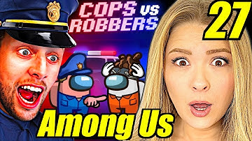 SIDEMEN AMONG US COPS VS ROBBERS ROLES Reaction