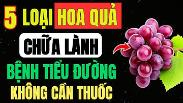 5 Loại HOA QUẢ Giúp CHỮA LÀNH BỆNH TIỂU ĐƯỜNG – Ổn Định ĐƯỜNG HUYẾT - Không Dùng THUỐC