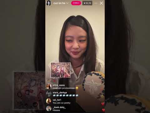 JENNIE’s FULL INSTAGRAM LIVE FOR ‘FALLEN ANGEL’ 280826