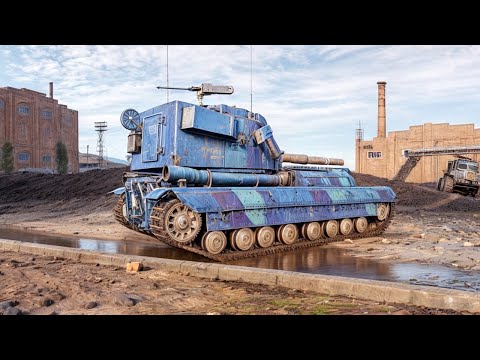 Видео: FV215b (183) - Опасный Титан - World of Tanks
