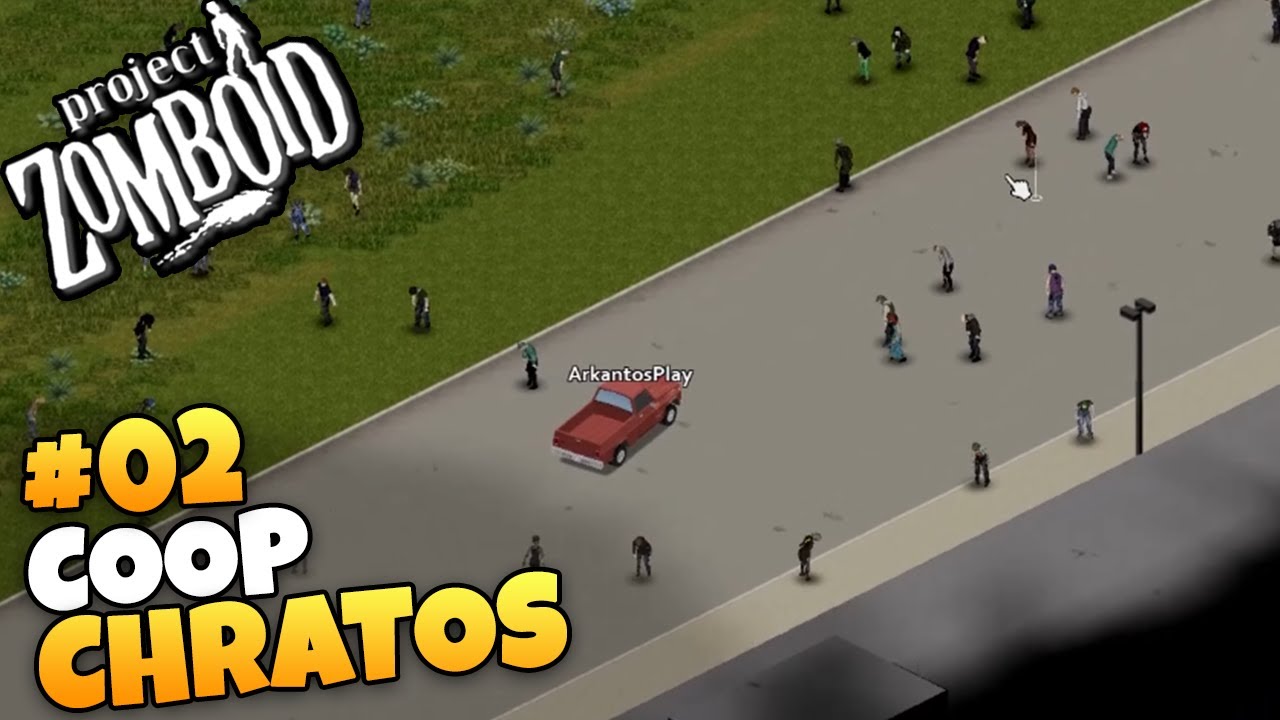 Tem MUITO Zumbi ESTAMOS LASCADOS! Coop Project Zomboid 02 YouTube